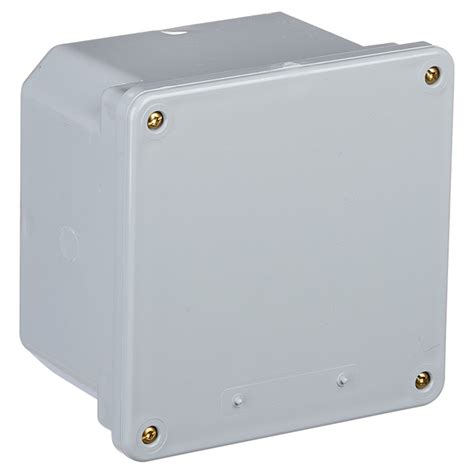 4 x 6 electrical box|cantex 6x6x4 pvc junction box.